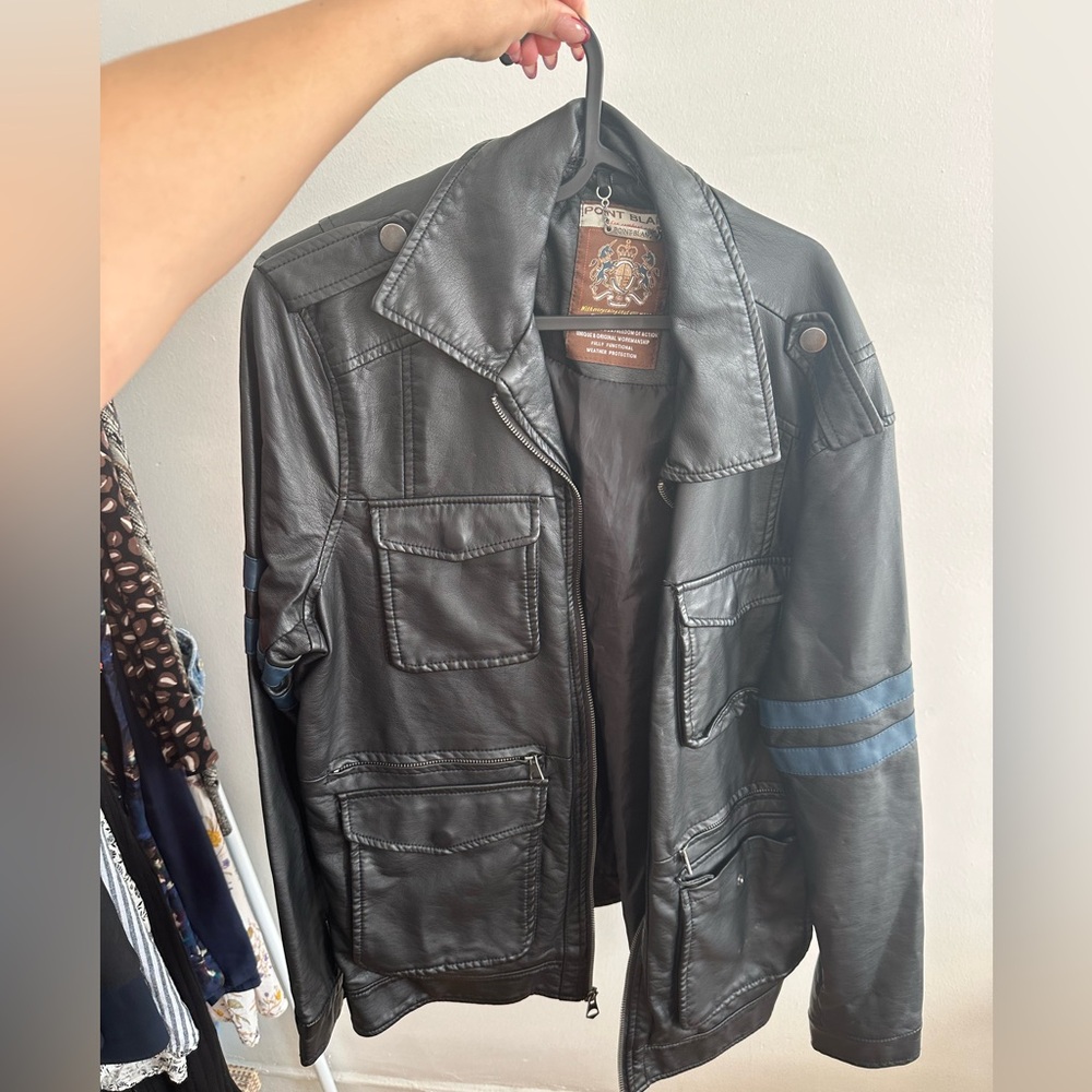 Point Blanc Leather Jacket